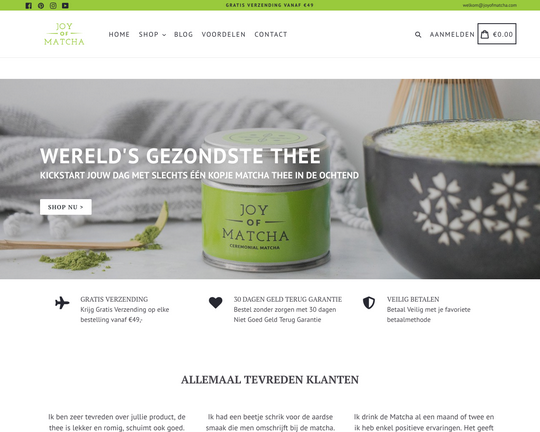 Joy of Matcha Logo